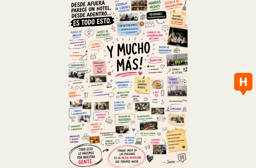 Desde adentro, es mucho más que un hotel.